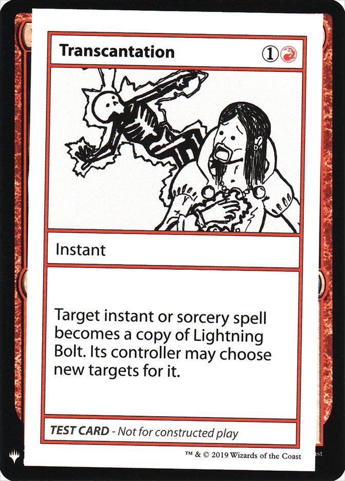 Transcantation [Mystery Booster Playtest Cards] | Jomio and Rueliete's Cards and Comics