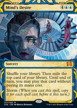 Mind's Desire (Foil Etched) [Strixhaven: School of Mages Mystical Archive] | Jomio and Rueliete's Cards and Comics