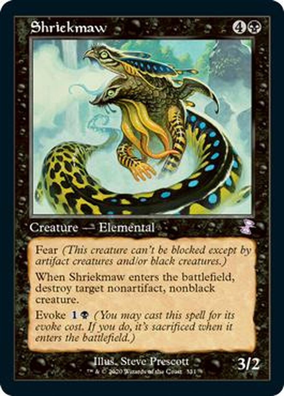 Shriekmaw (Timeshifted) [Time Spiral Remastered] | Jomio and Rueliete's Cards and Comics