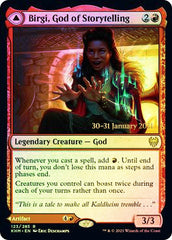 Birgi, God of Storytelling // Harnfel, Horn of Bounty [Kaldheim Prerelease Promos] | Jomio and Rueliete's Cards and Comics
