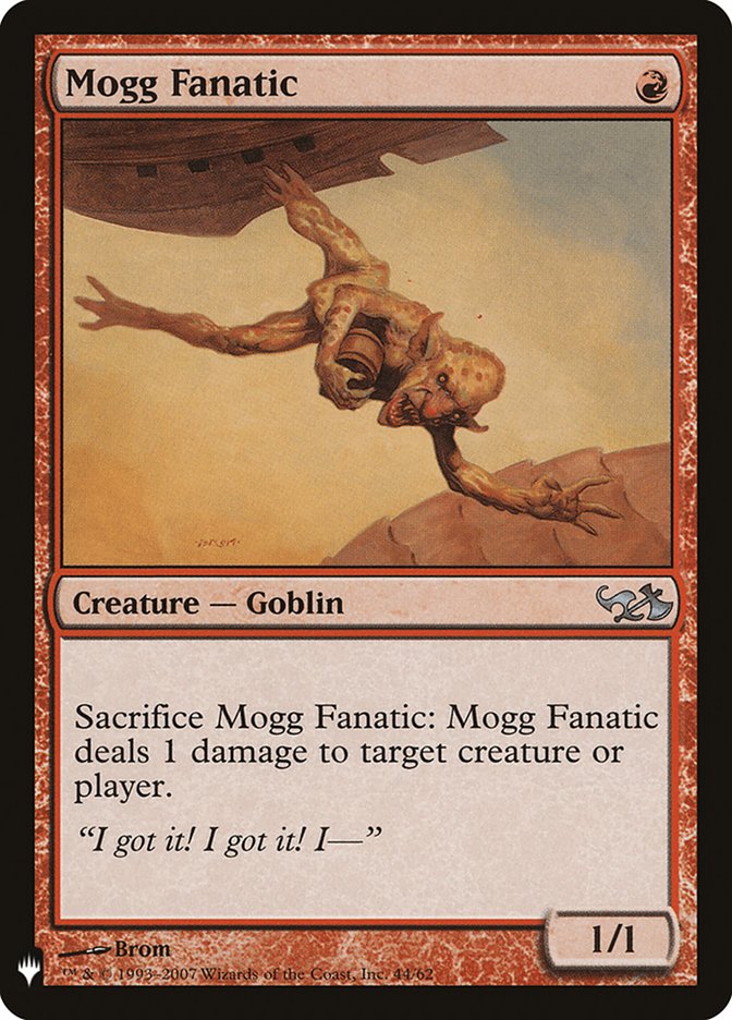 Mogg Fanatic [Mystery Booster] | Jomio and Rueliete's Cards and Comics