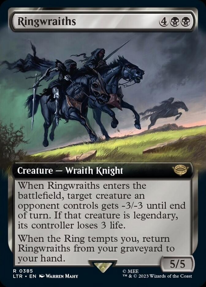 Ringwraiths (Extended Art) [The Lord of the Rings: Tales of Middle-Earth] | Jomio and Rueliete's Cards and Comics
