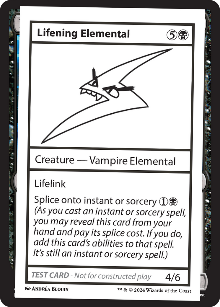 Lifening Elemental [Mystery Booster 2 Playtest Cards] | Jomio and Rueliete's Cards and Comics