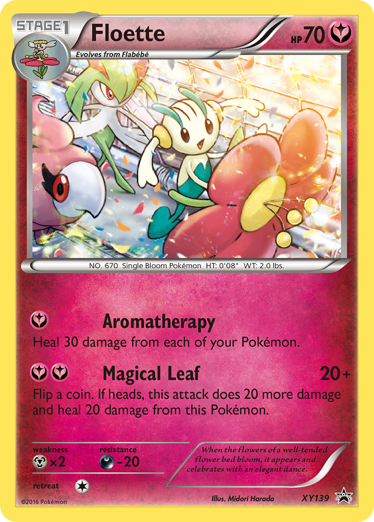 Floette (XY139) [XY: Black Star Promos] | Jomio and Rueliete's Cards and Comics