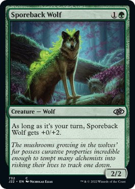 Sporeback Wolf [Jumpstart 2022] | Jomio and Rueliete's Cards and Comics
