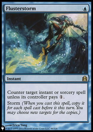 Flusterstorm [The List] | Jomio and Rueliete's Cards and Comics