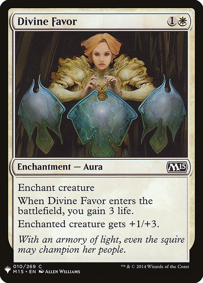 Divine Favor [Mystery Booster] | Jomio and Rueliete's Cards and Comics