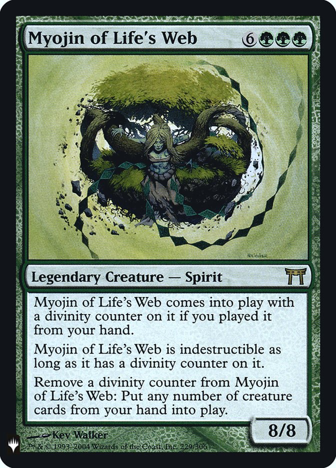 Myojin of Life's Web [Mystery Booster] | Jomio and Rueliete's Cards and Comics