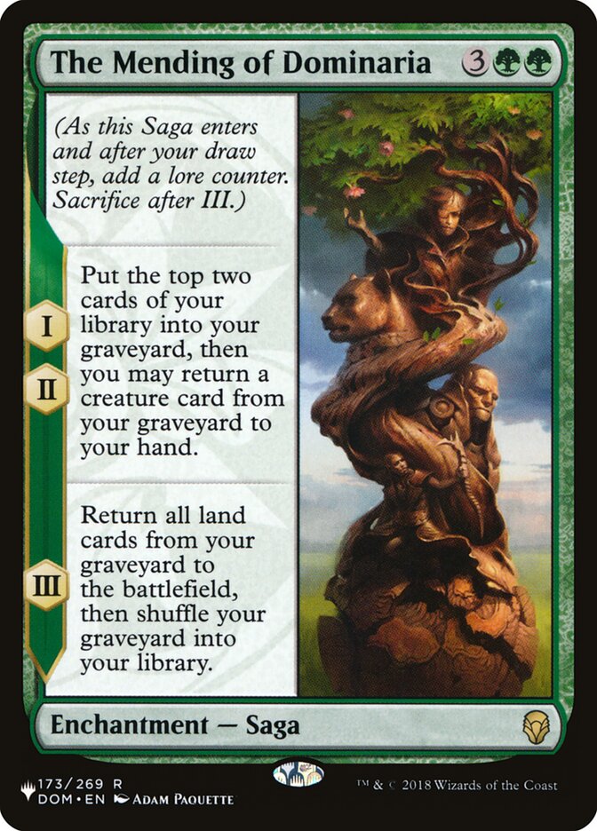 The Mending of Dominaria [The List] | Jomio and Rueliete's Cards and Comics