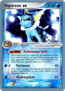 Vaporeon ex (110/113) (Eeveelutions - Jimmy Ballard) [World Championships 2006] | Jomio and Rueliete's Cards and Comics