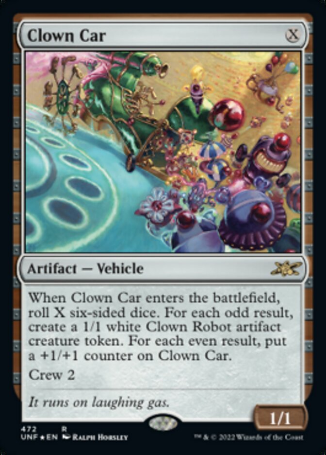 Clown Car (Galaxy Foil) [Unfinity] | Jomio and Rueliete's Cards and Comics