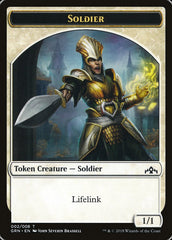Soldier // Soldier Double-Sided Token [Guilds of Ravnica Guild Kit Tokens] | Jomio and Rueliete's Cards and Comics