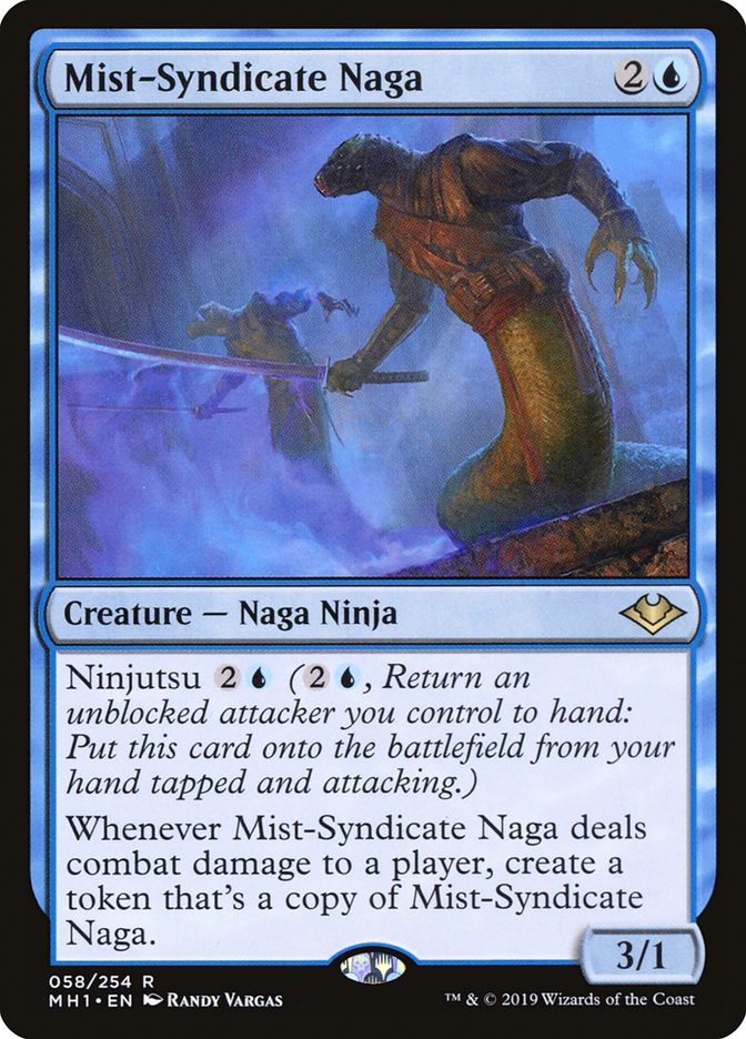 Mist-Syndicate Naga [Modern Horizons] | Jomio and Rueliete's Cards and Comics