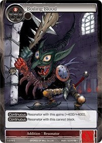 Boiling Blood (1-079) [Starter Deck: Wolves of the Raging Flames] | Jomio and Rueliete's Cards and Comics