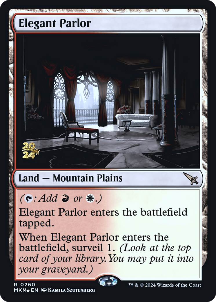 Elegant Parlor [Murders at Karlov Manor Prerelease Promos] | Jomio and Rueliete's Cards and Comics