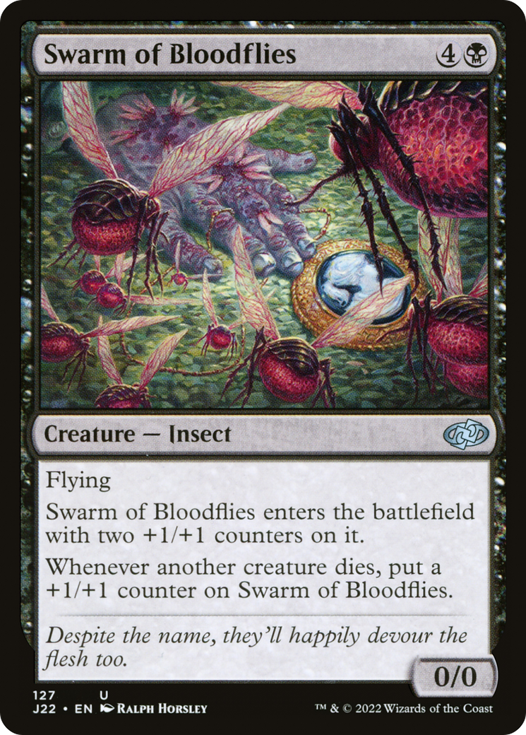 Swarm of Bloodflies [Jumpstart 2022] | Jomio and Rueliete's Cards and Comics