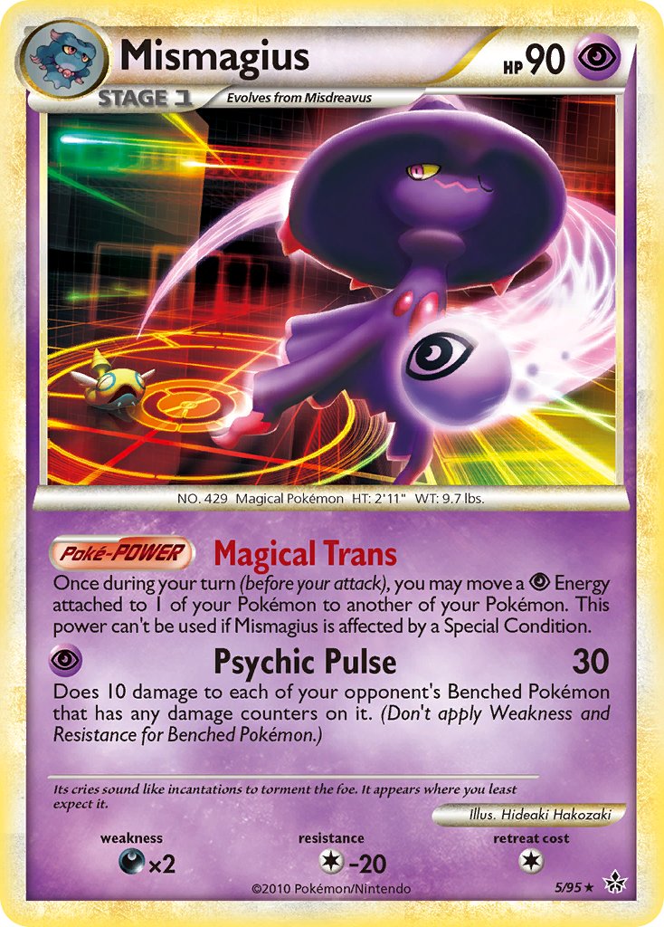 Mismagius (5/95) (Theme Deck Exclusive) [HeartGold & SoulSilver: Unleashed] | Jomio and Rueliete's Cards and Comics