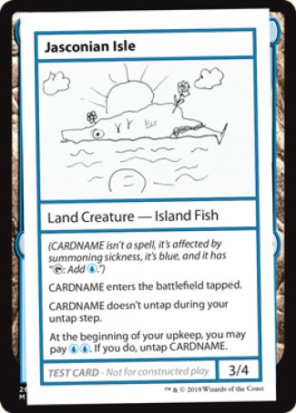 Jasconian Isle (2021 Edition) [Mystery Booster Playtest Cards] | Jomio and Rueliete's Cards and Comics