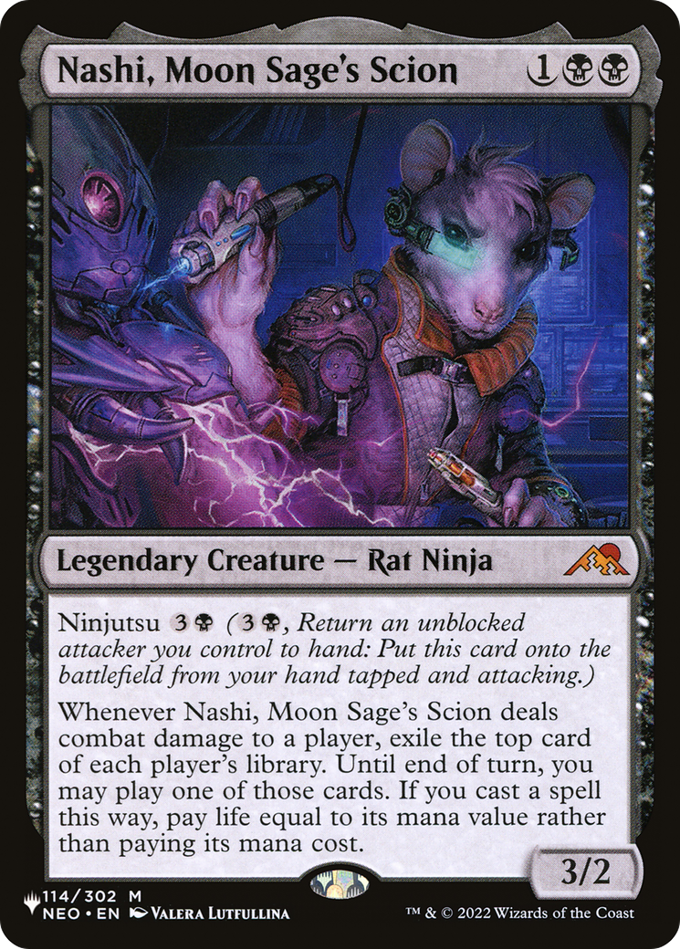 Nashi, Moon Sage's Scion [The List] | Jomio and Rueliete's Cards and Comics