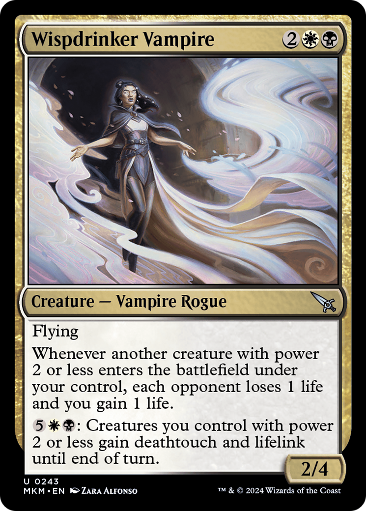 Wispdrinker Vampire [Murders at Karlov Manor] | Jomio and Rueliete's Cards and Comics
