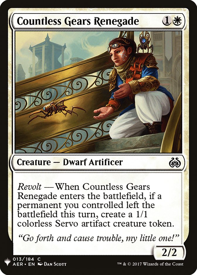 Countless Gears Renegade [Mystery Booster] | Jomio and Rueliete's Cards and Comics