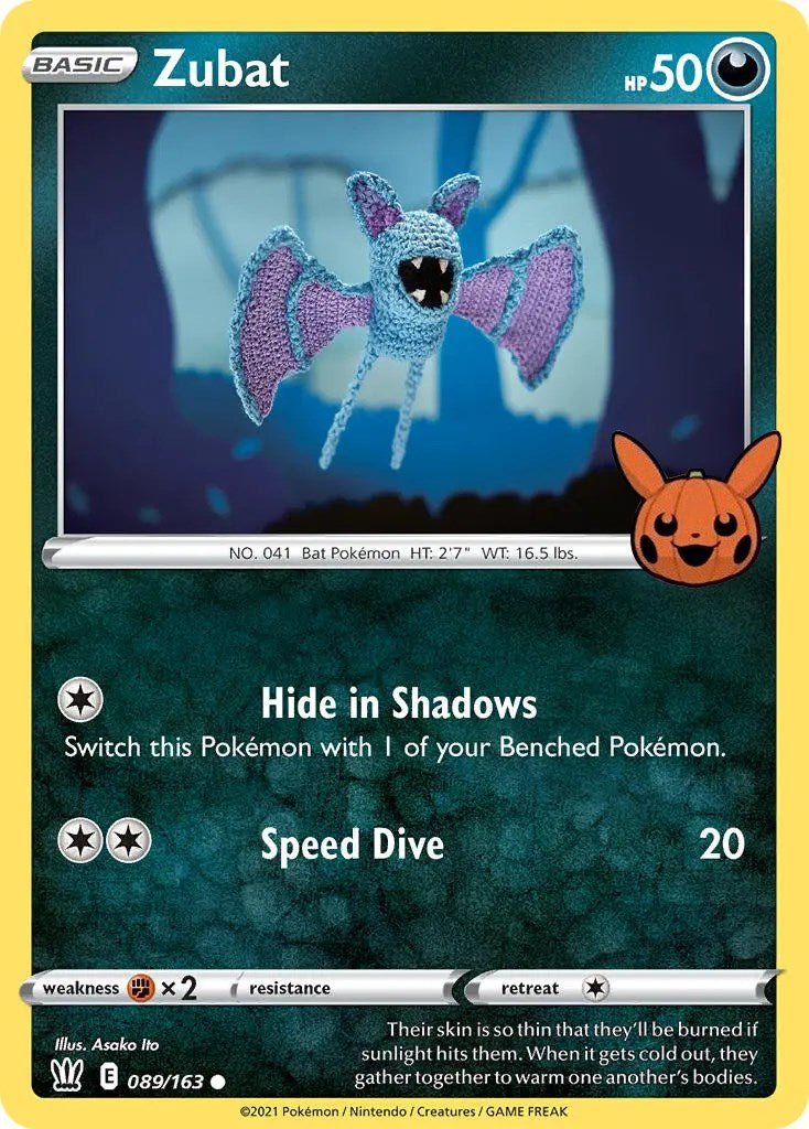 Zubat (089/163) [Trick or Trade] | Jomio and Rueliete's Cards and Comics