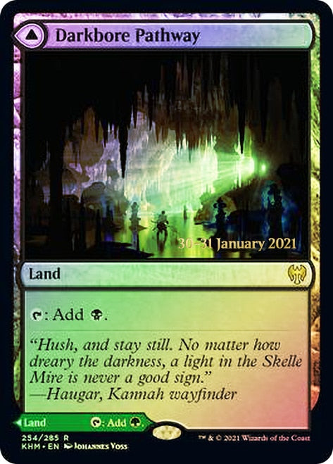 Darkbore Pathway // Slitherbore Pathway [Kaldheim Prerelease Promos] | Jomio and Rueliete's Cards and Comics