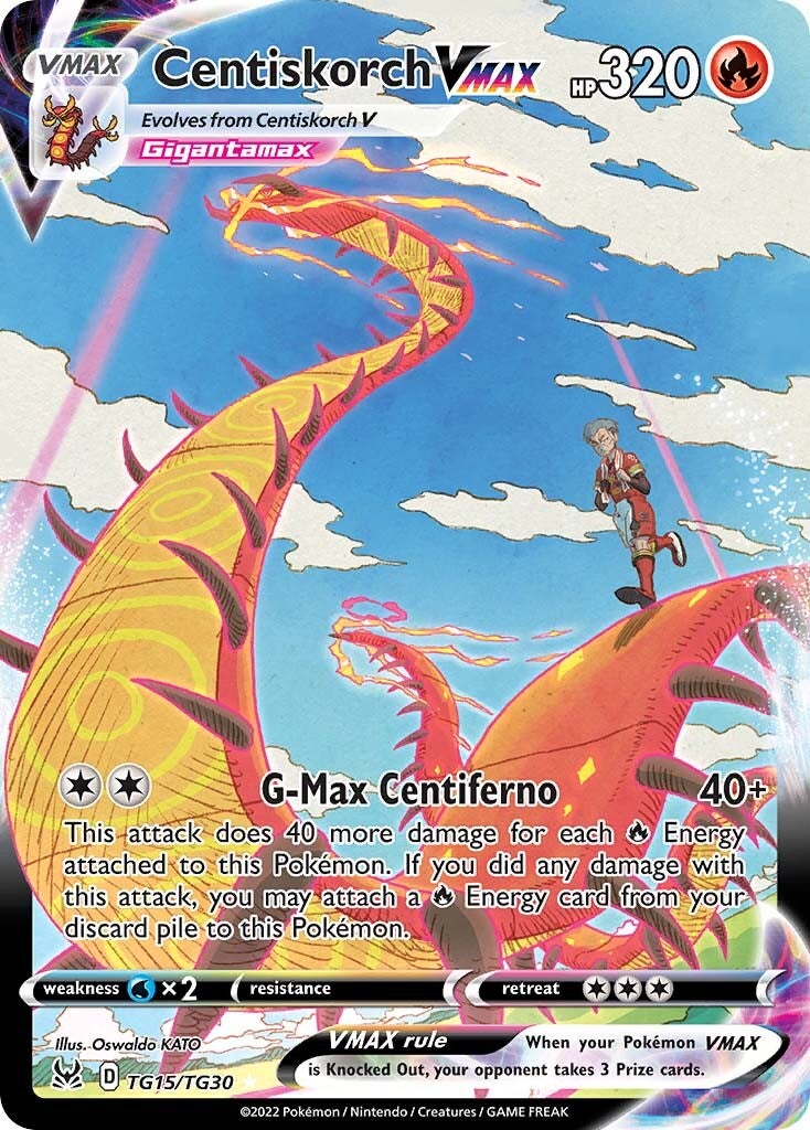 Centiskorch VMAX (TG15/TG30) [Sword & Shield: Lost Origin] | Jomio and Rueliete's Cards and Comics