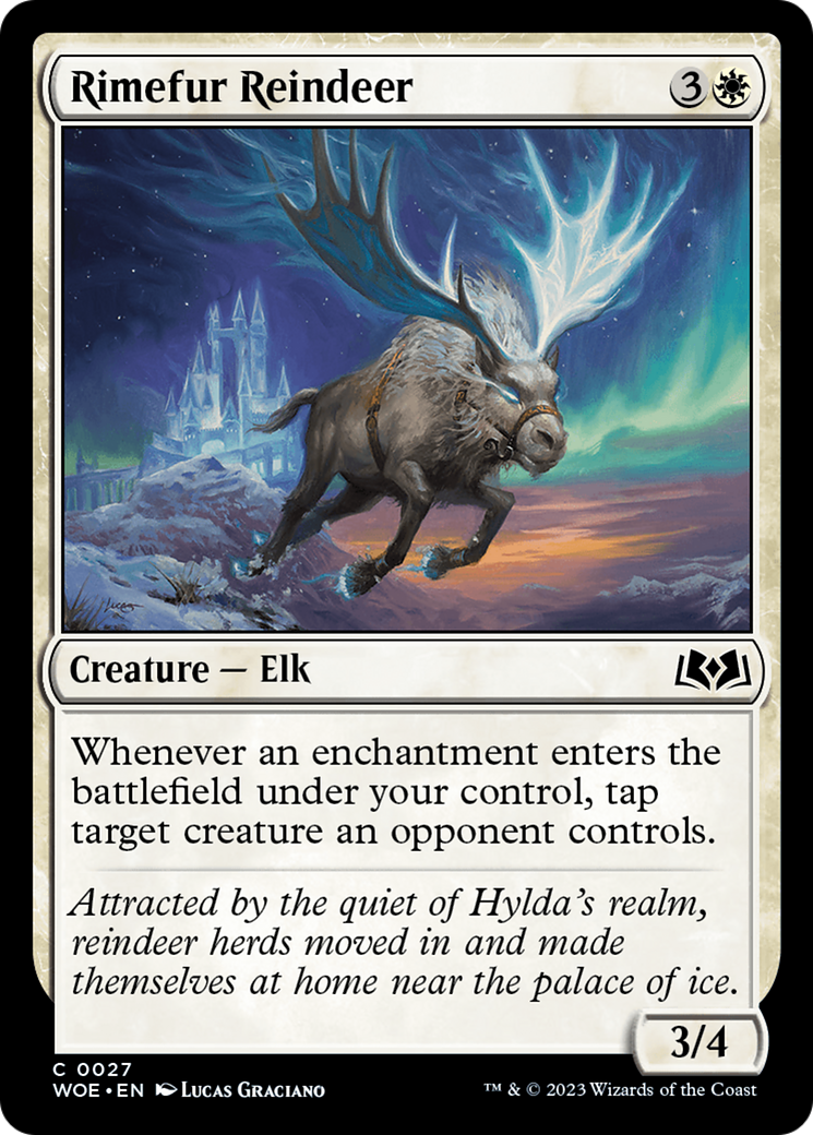 Rimefur Reindeer [Wilds of Eldraine] | Jomio and Rueliete's Cards and Comics