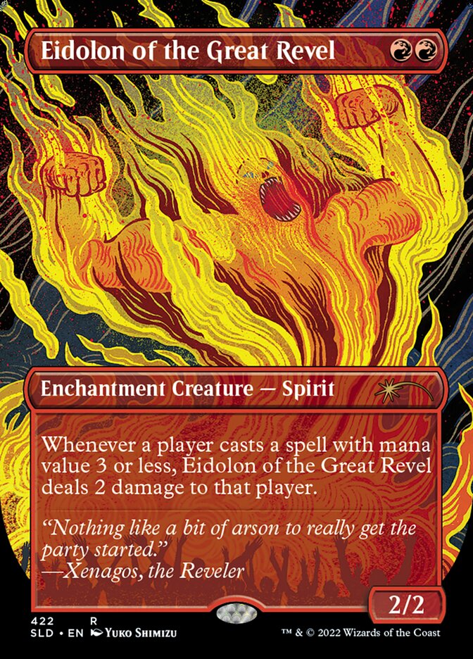 Eidolon of the Great Revel (Borderless) [Secret Lair Drop Series] | Jomio and Rueliete's Cards and Comics