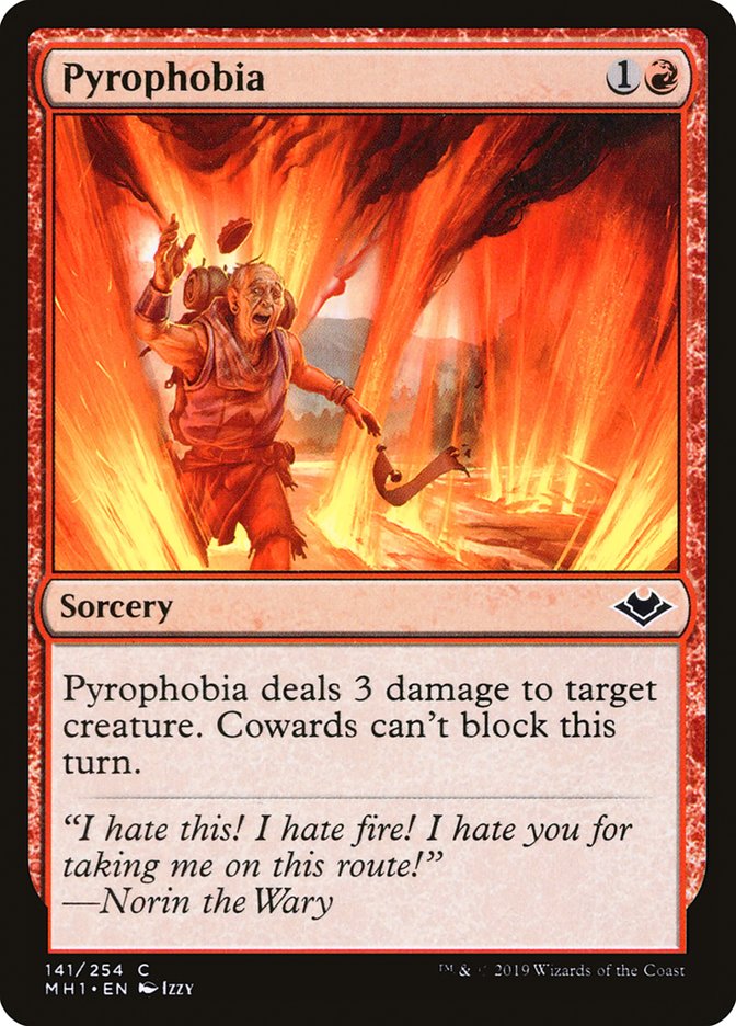 Pyrophobia [Modern Horizons] | Jomio and Rueliete's Cards and Comics