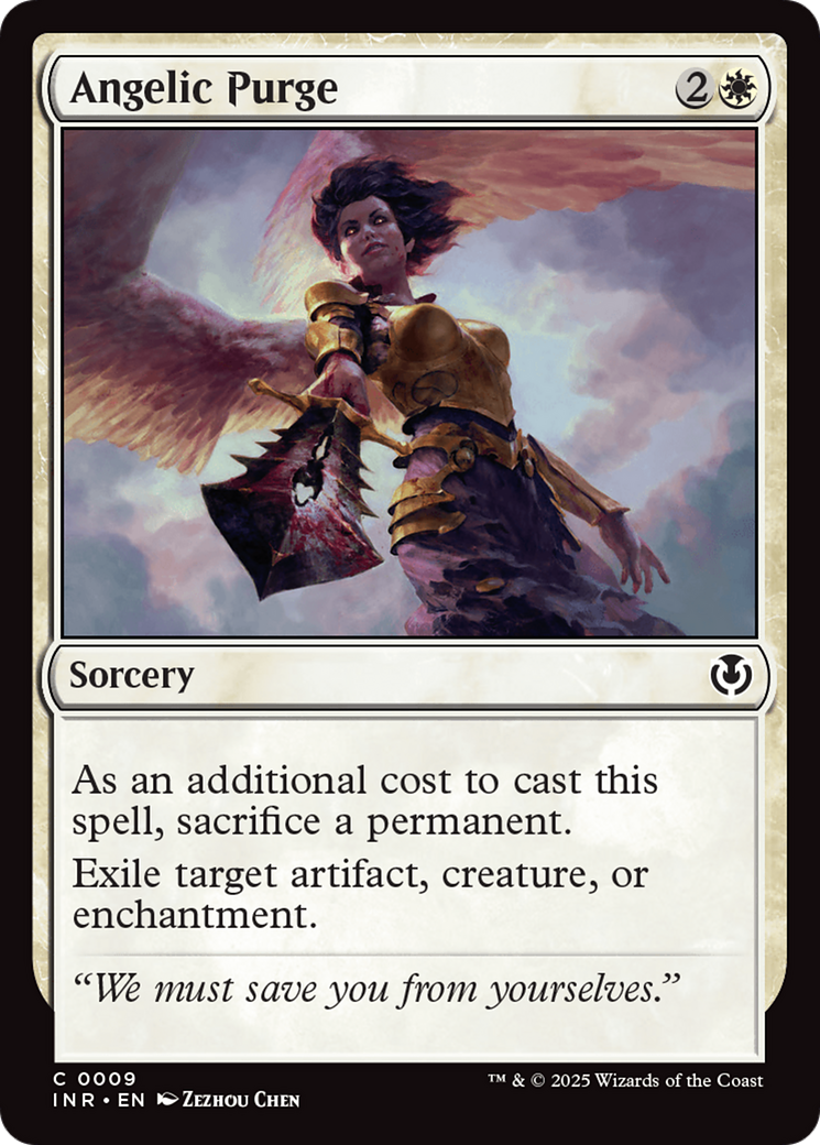 Angelic Purge [Innistrad Remastered] | Jomio and Rueliete's Cards and Comics