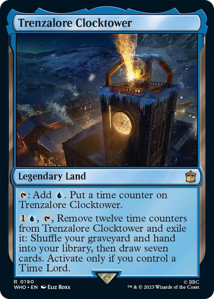 Trenzalore Clocktower [Doctor Who] | Jomio and Rueliete's Cards and Comics