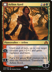 Arlinn Kord // Arlinn, Embraced by the Moon [Shadows over Innistrad] | Jomio and Rueliete's Cards and Comics
