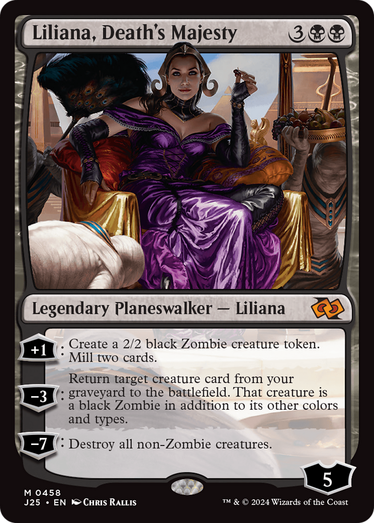 Liliana, Death's Majesty [Foundations Jumpstart] | Jomio and Rueliete's Cards and Comics