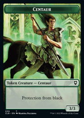 Horror // Centaur Double-Sided Token [Commander Legends: Battle for Baldur's Gate Tokens] | Jomio and Rueliete's Cards and Comics
