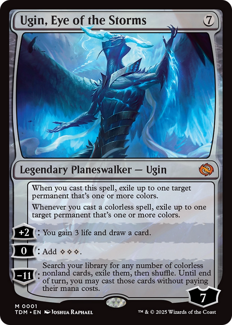 Ugin, Eye of the Storms [Tarkir: Dragonstorm] | Jomio and Rueliete's Cards and Comics