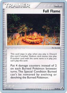 Full Flame (74/92) (Eeveelutions - Jimmy Ballard) [World Championships 2006] | Jomio and Rueliete's Cards and Comics
