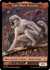 First Mate Ragavan // Phyrexian Saproling Double-Sided Token [March of the Machine Tokens] | Jomio and Rueliete's Cards and Comics