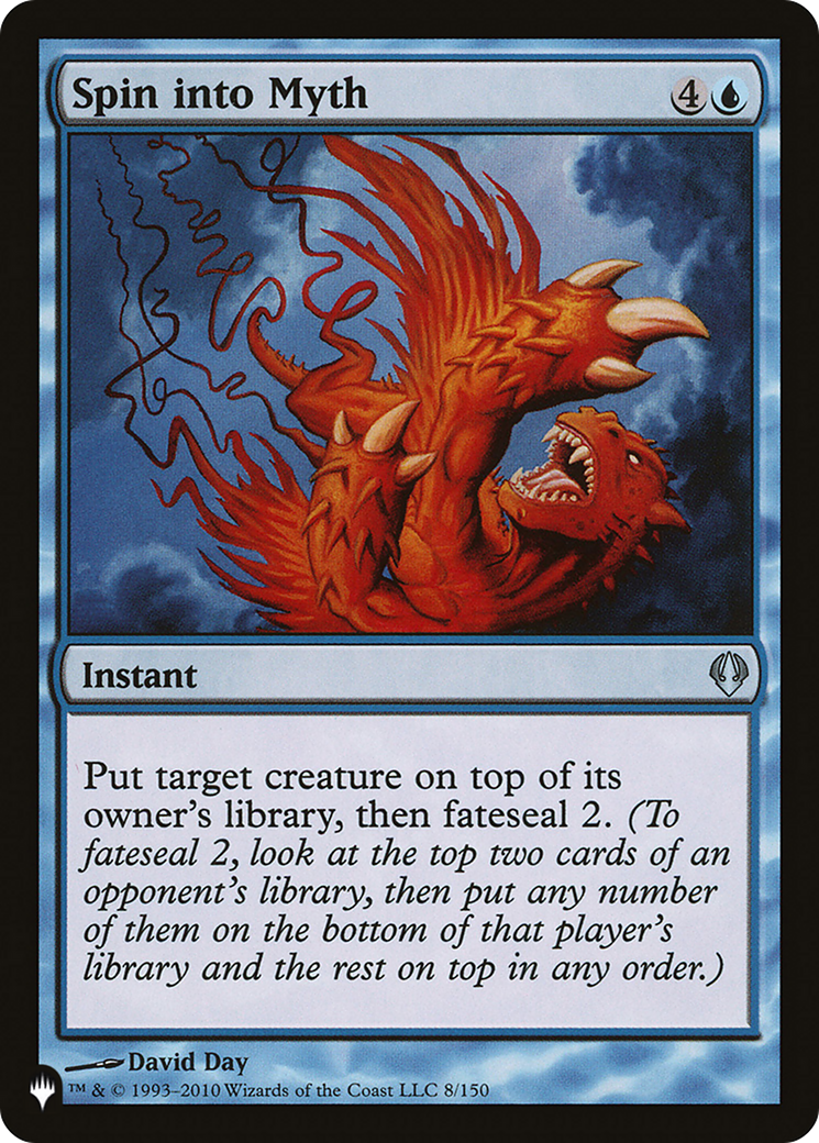 Spin into Myth [The List] | Jomio and Rueliete's Cards and Comics