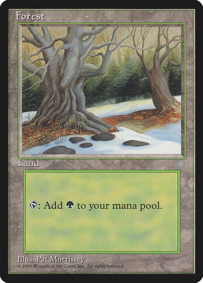 Forest (Orange Earth Between Two Trees) [Ice Age] | Jomio and Rueliete's Cards and Comics