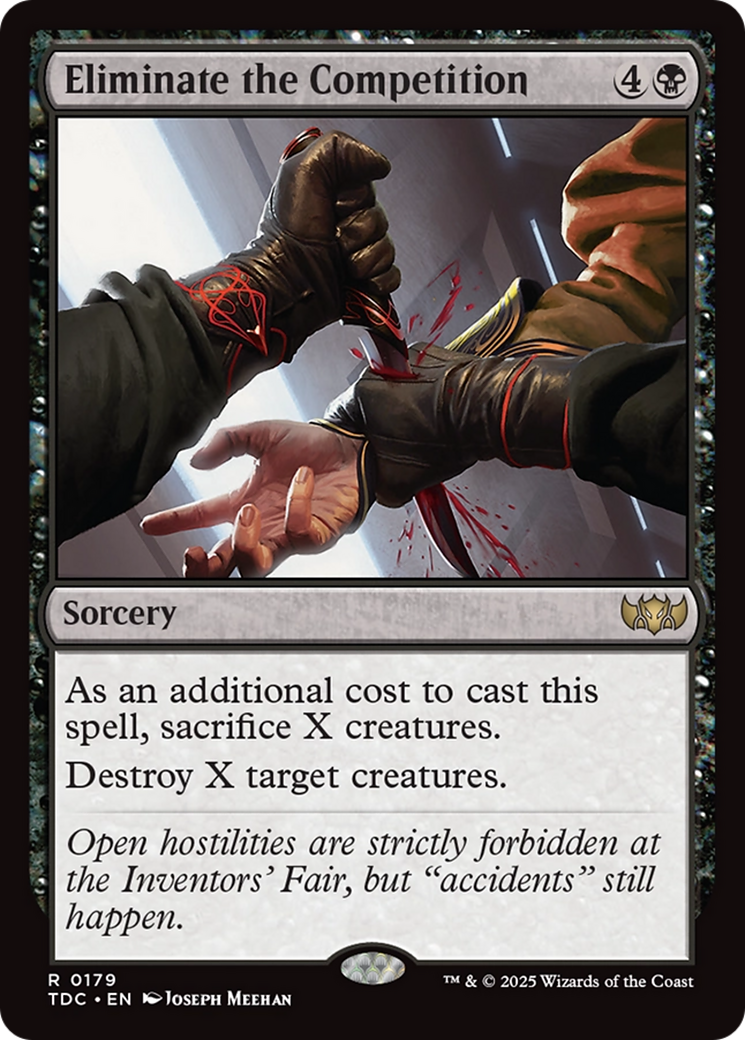 Eliminate the Competition [Tarkir: Dragonstorm Commander] | Jomio and Rueliete's Cards and Comics