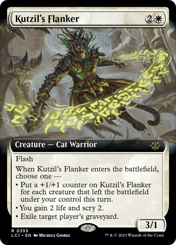 Kutzil's Flanker (Extended Art) [The Lost Caverns of Ixalan] | Jomio and Rueliete's Cards and Comics