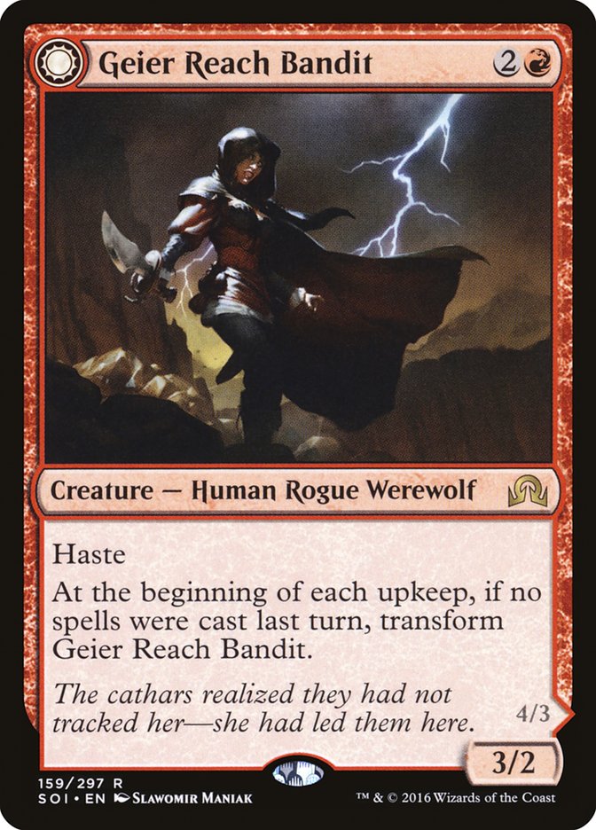 Geier Reach Bandit // Vildin-Pack Alpha [Shadows over Innistrad] | Jomio and Rueliete's Cards and Comics