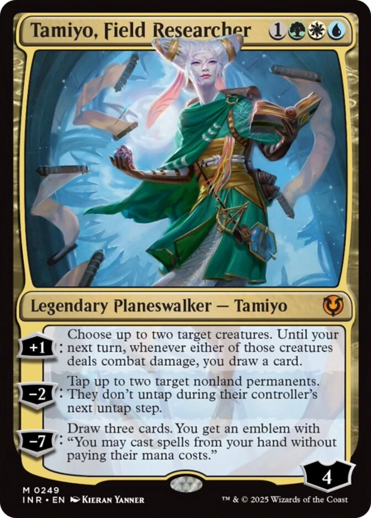 Tamiyo, Field Researcher [Innistrad Remastered] | Jomio and Rueliete's Cards and Comics