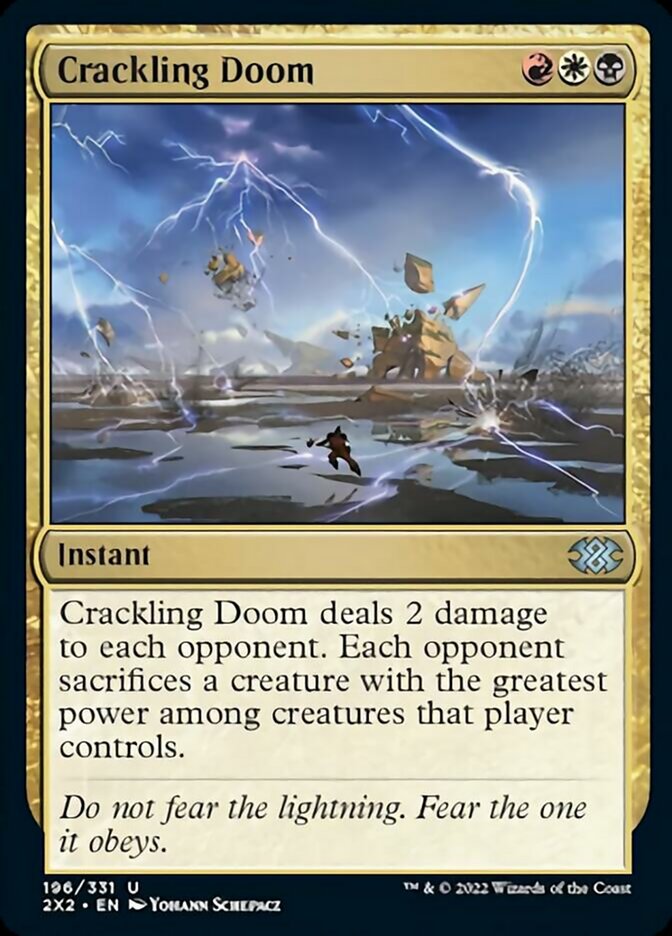 Crackling Doom [Double Masters 2022] | Jomio and Rueliete's Cards and Comics