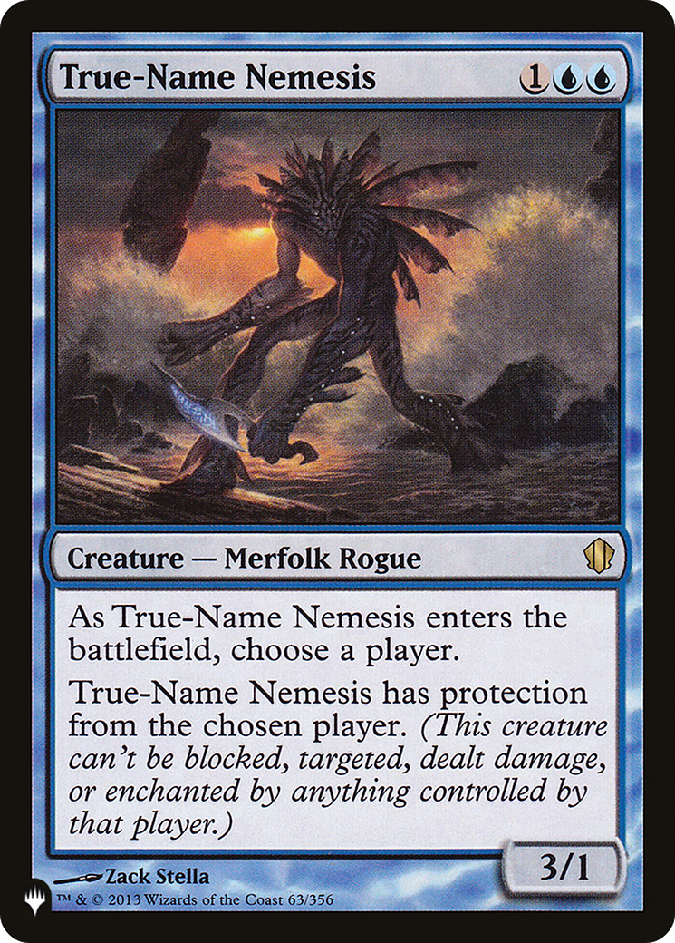 True-Name Nemesis [The List] | Jomio and Rueliete's Cards and Comics