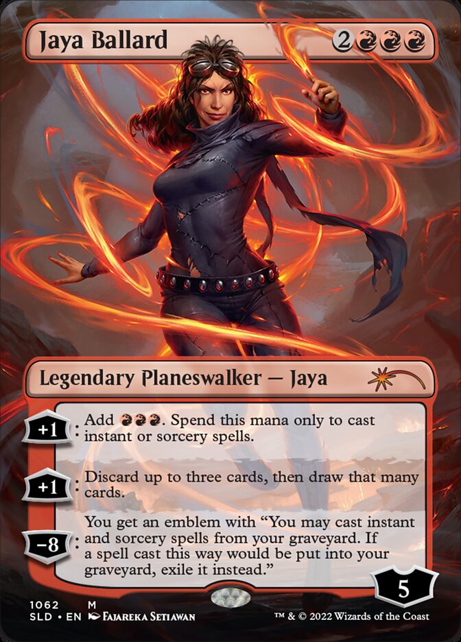 Jaya Ballard (Borderless) [Secret Lair Drop Series] | Jomio and Rueliete's Cards and Comics