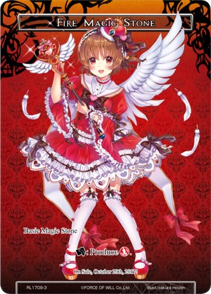 Fire Magic Stone (Caster Chronicles) (RL1709-3) [Promo Cards] | Jomio and Rueliete's Cards and Comics