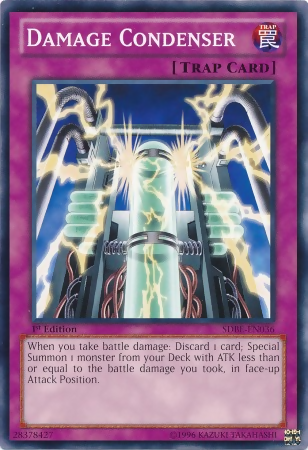 Damage Condenser [SDBE-EN036] Common | Jomio and Rueliete's Cards and Comics